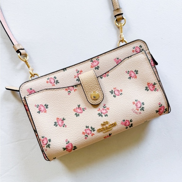 Coach Pop Up Messenger Bag in Floral Bloom crossbody bag - Picture 2 of 13